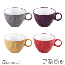 Line Shape Two Tone Soup Mug